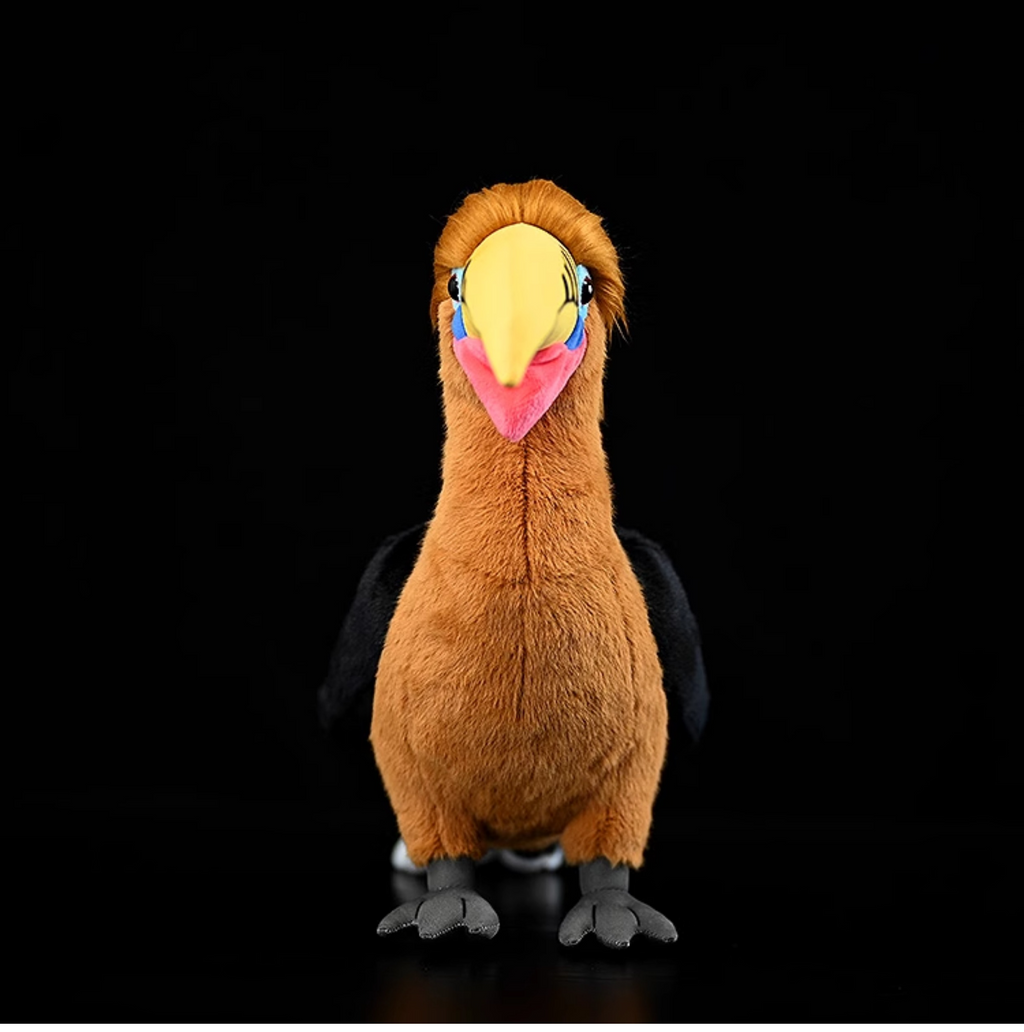 Rufous-necked Hornbill Bird Stuffed Plush Toy