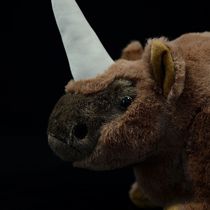 Elasmotherium Prehistoric Rhinoceros Soft Stuffed Plush Toy