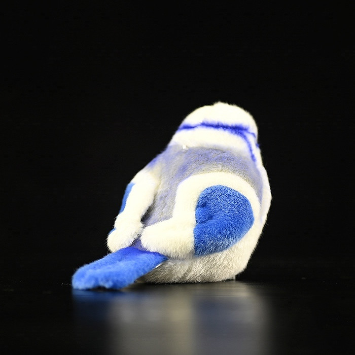 Azure Tit Bird Soft Stuffed Plush Toy