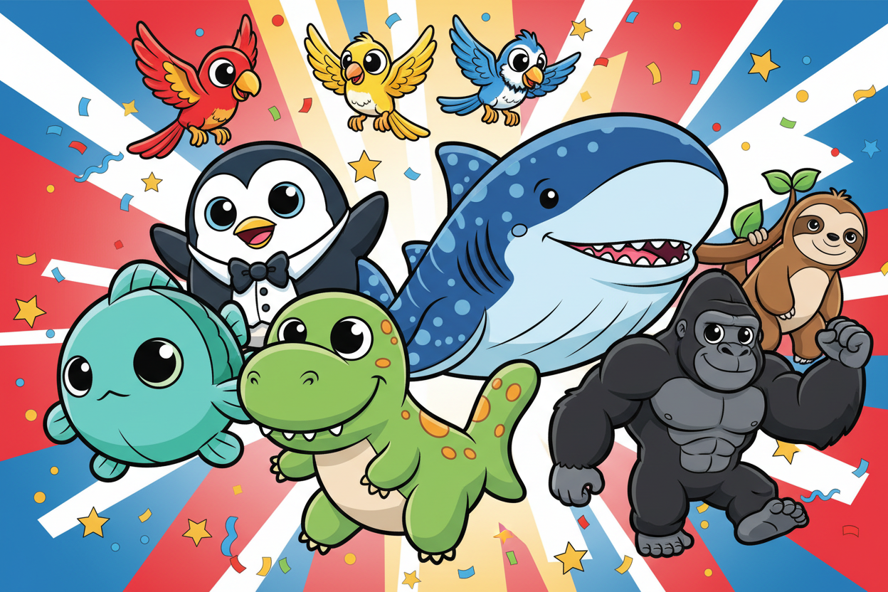 Plush Toy Store - Cartoon Product Banner