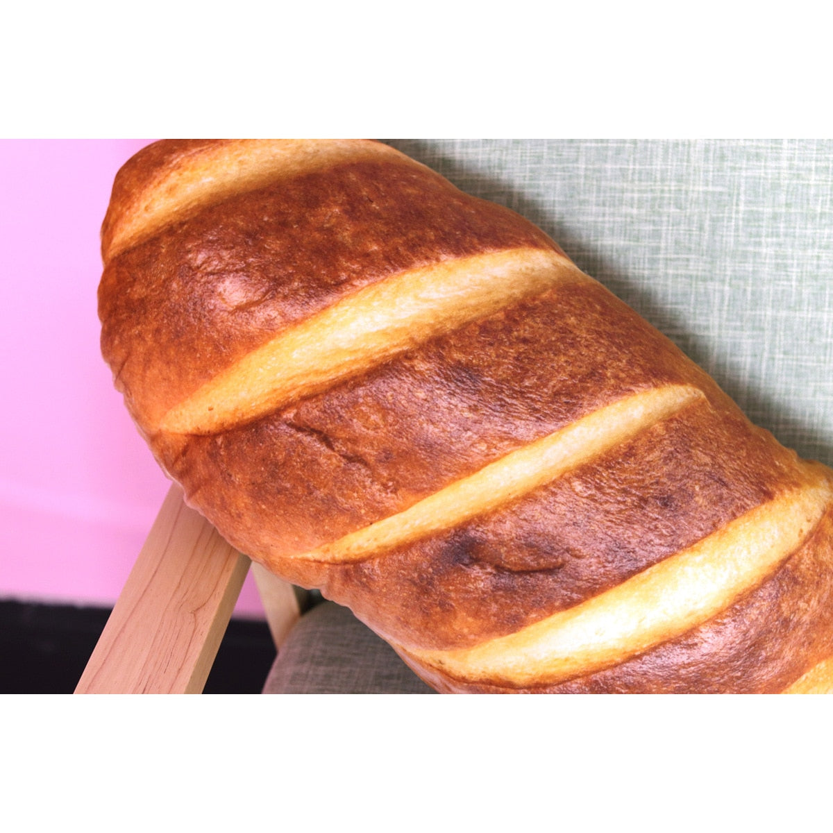Giant Bread Loaf Soft Plush Cushion Pillow Toy