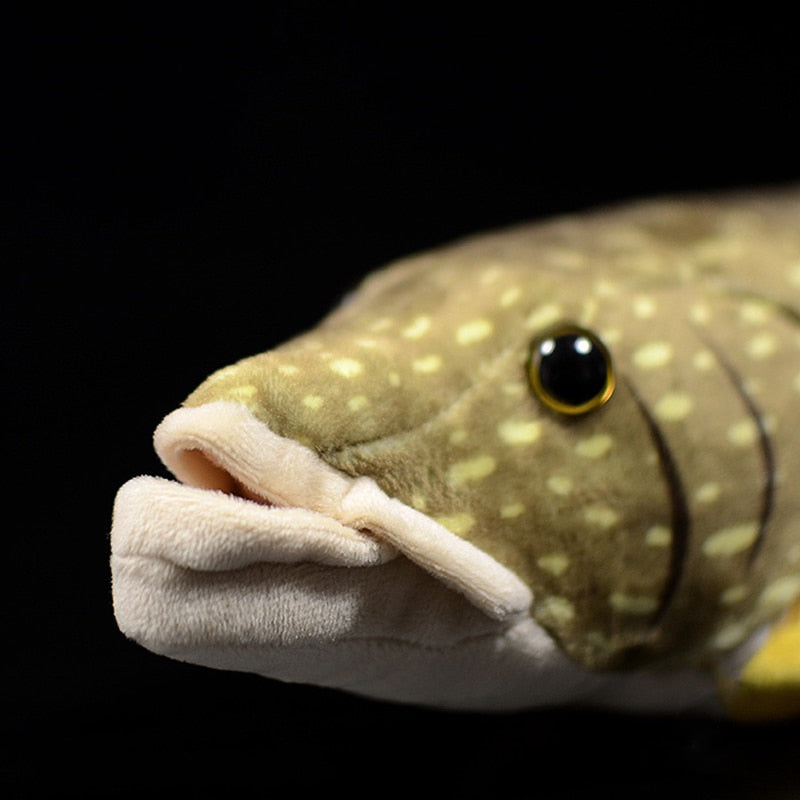 Northern Pike Fish Soft Stuffed Plush Toy