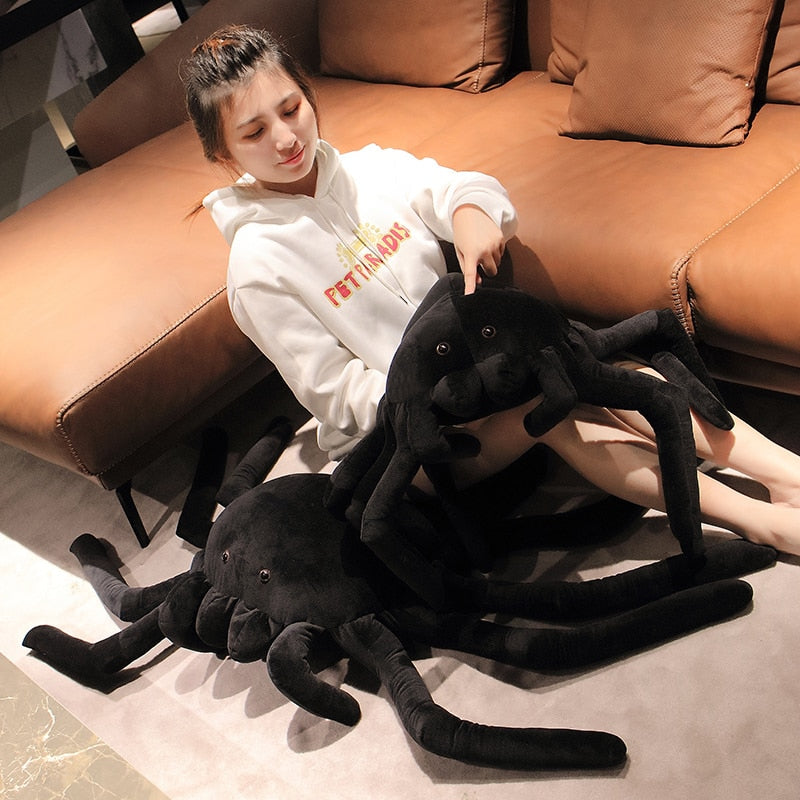 Large Spider Soft Stuffed Plush Pillow Toy
