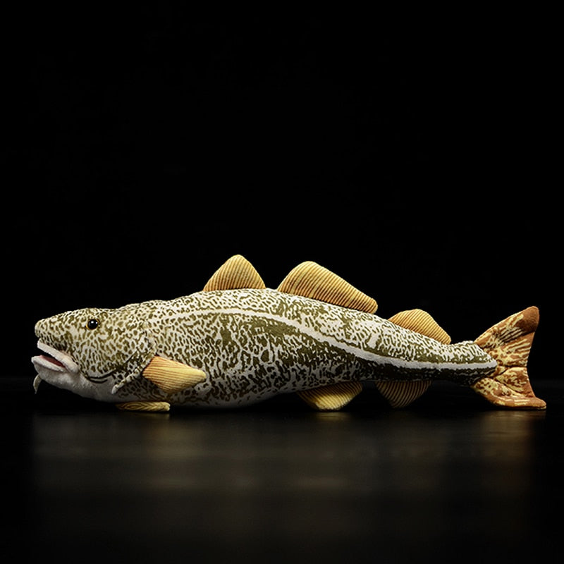 Atlantic Cod Soft Stuffed Plush Toy