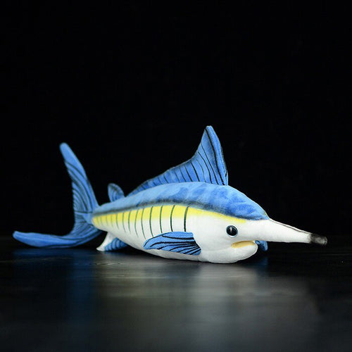 Blue Marlin Fish Soft Stuffed Plush Toy